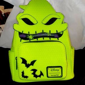 Loungefly NWT  Oogie boogie MINI BACK PACK, NIGHTMARE BEFORE CHRISTMAS Disney
